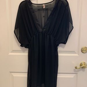 Victoria's Secret Women's Black Sheer Nightie Size M